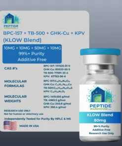 BPC-157 + TB-500 + GHK-Cu + KPV (KLOW Blend)